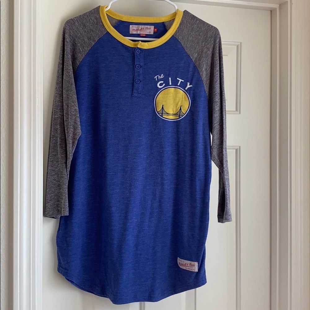 Mitchell & Ness Warriors Shirt, Size M